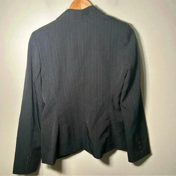 NWT Suzy Shier Pin Stripe  Structured Blazer 7 CORPORATECORE - Picture 5 of 5